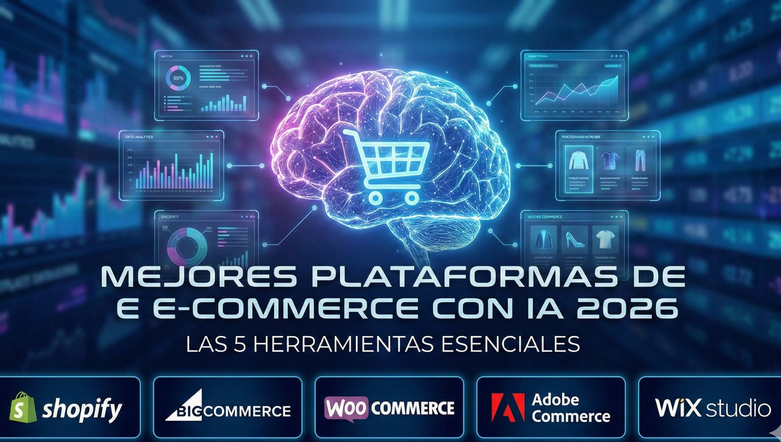 Mejores Plataformas de E-commerce con IA 2026