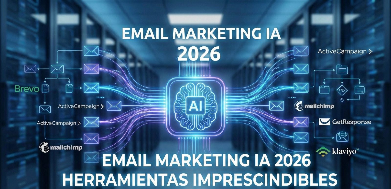 mejores software de email marketing IA 2026