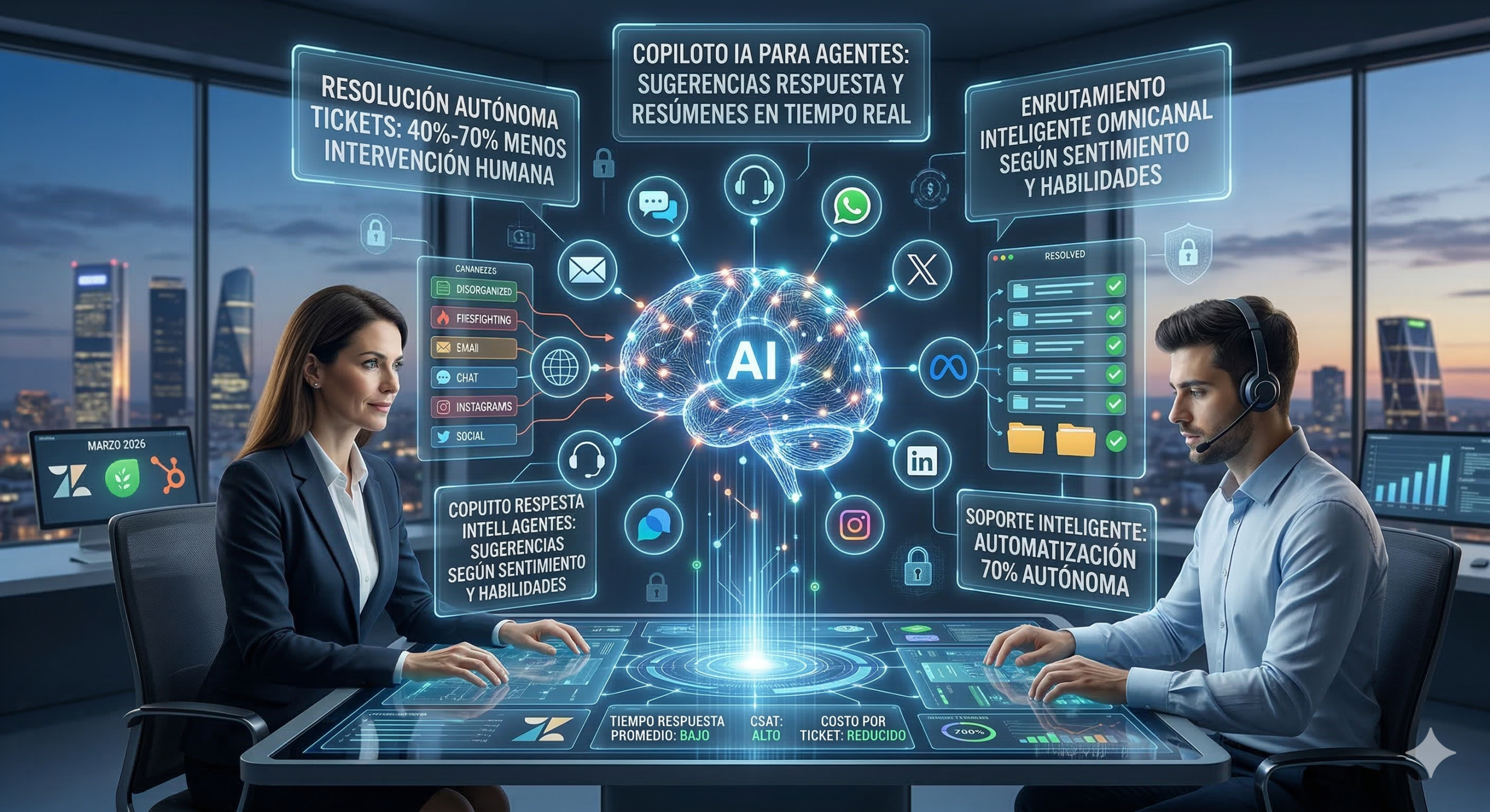 Software Helpdesk para Empresas 2026: Las 5 Herramientas ESENCIALES de Atención al Cliente