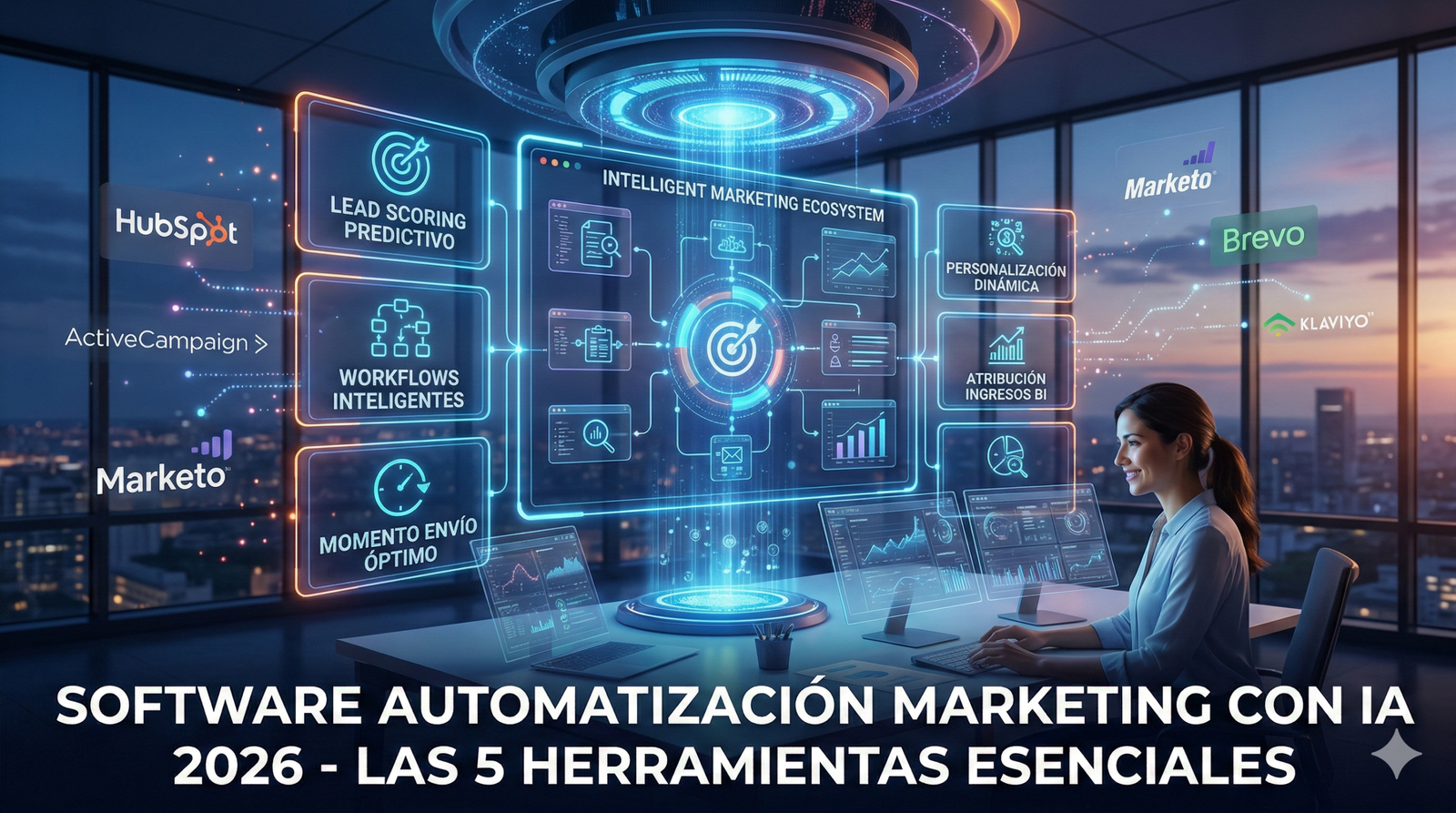 Software de Automatización de Marketing con IA 2026: Las 5 Herramientas Esenciales